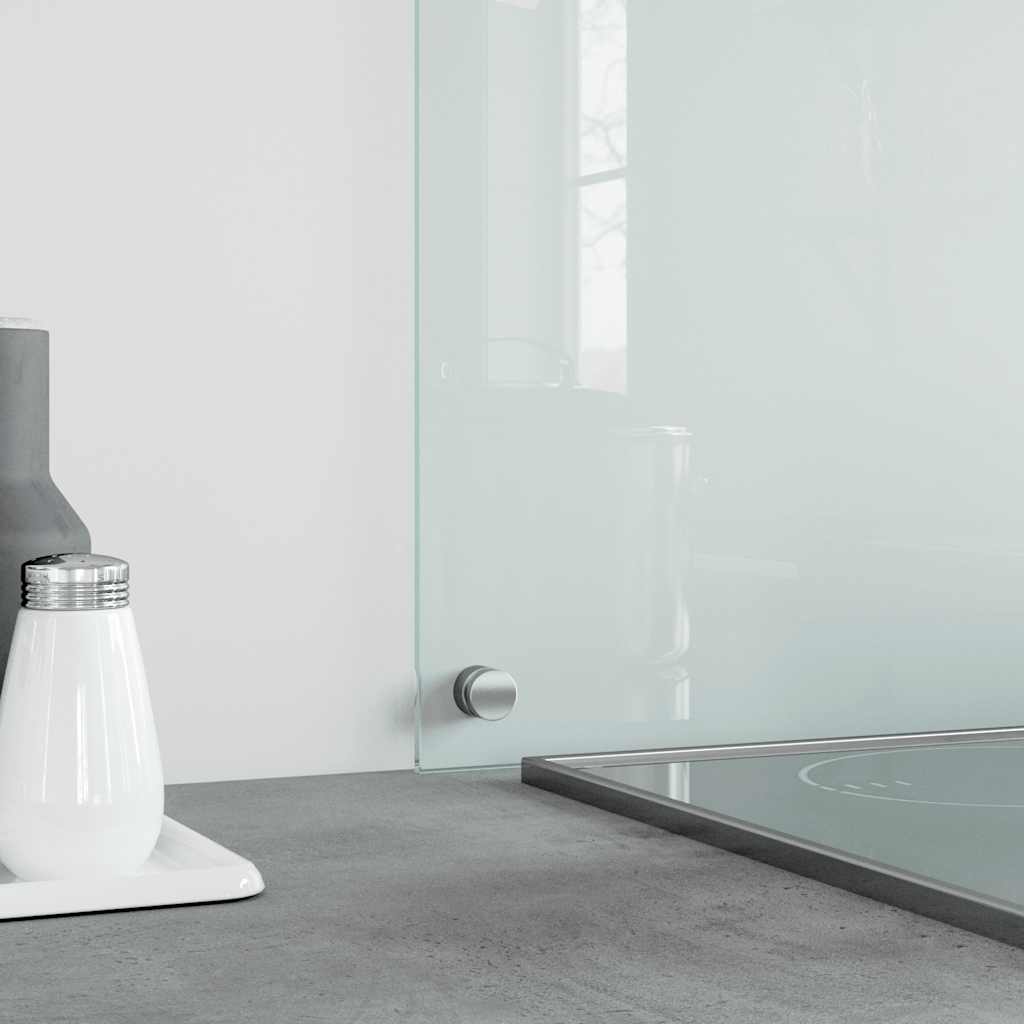 fekete edzett üveg konyhai falburkoló 70 x 40 cm