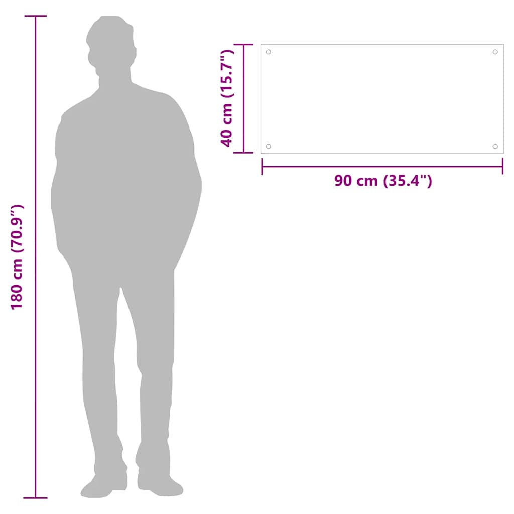 fekete edzett üveg konyhai falburkoló 90 x 40 cm