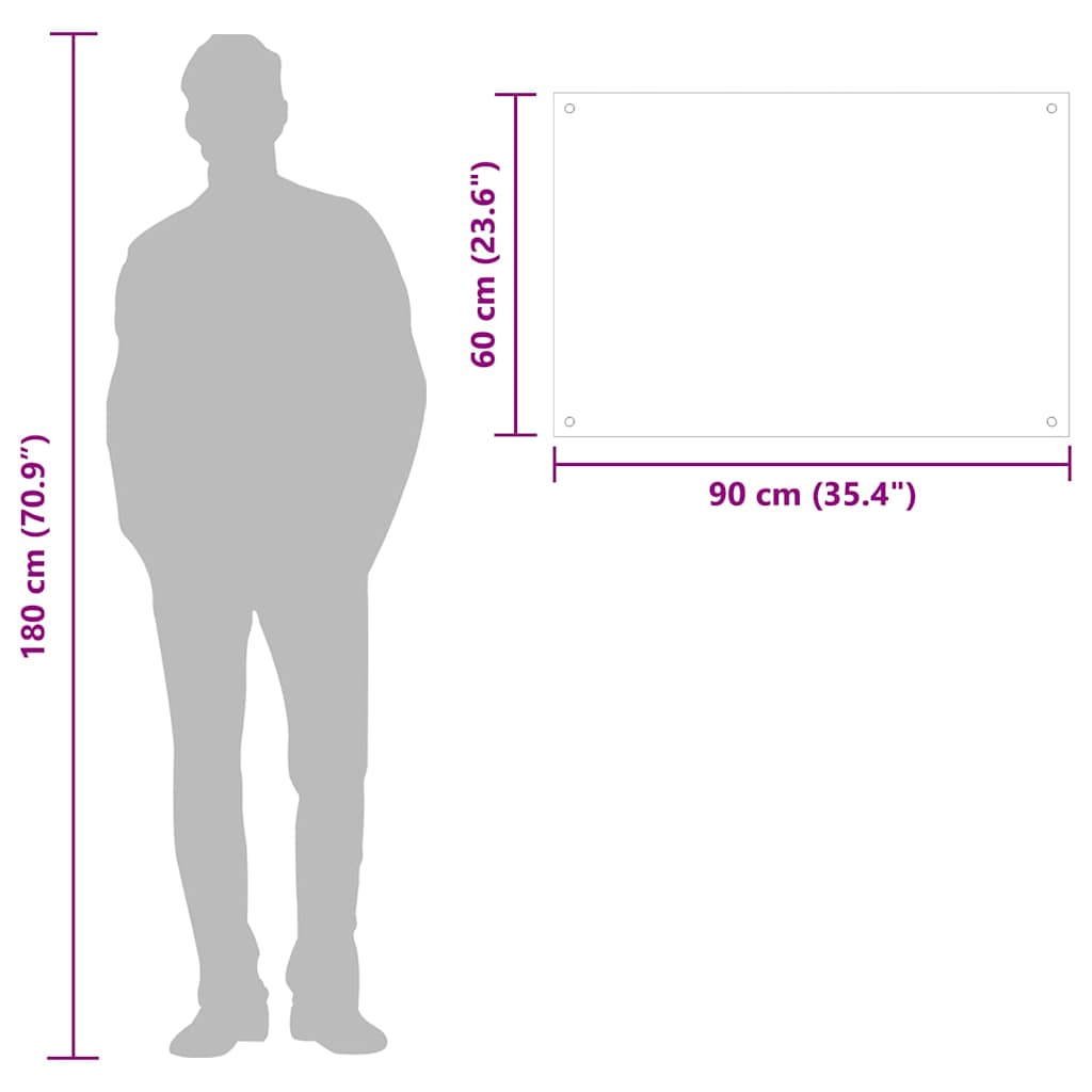 fekete edzett üveg konyhai falburkoló 90 x 60 cm