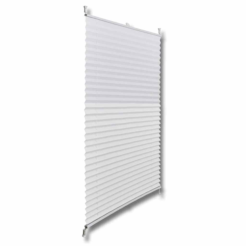Plisse Roló 70 x 150 cm Fehér Redős Roló