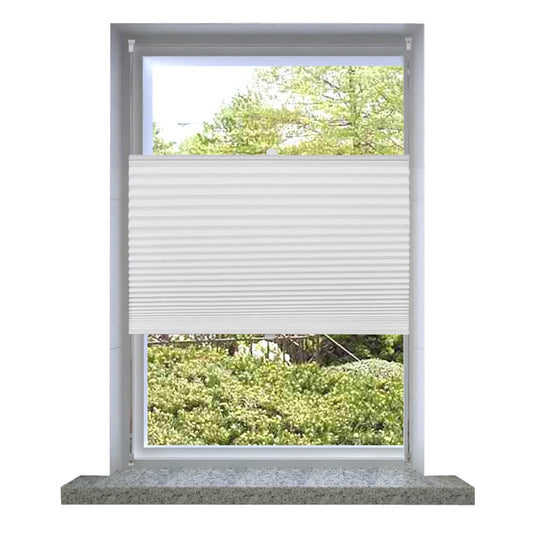 Plisse Roló 70 x 150 cm Fehér Redős Roló