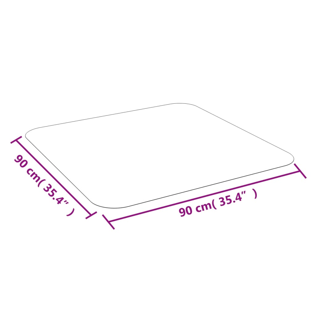 padlószőnyeg laminált padlóhoz vagy szőnyeg 90 cm x 90 cm