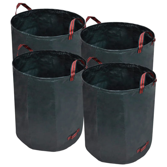 Kerti Szemetes Zsák Sötétzöld 4 db 272 literes 150 g / m²
