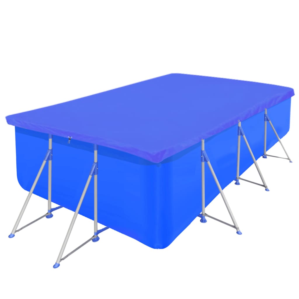 négyszögletes PE medencetakaró 90 g/m² 540 x 207 cm