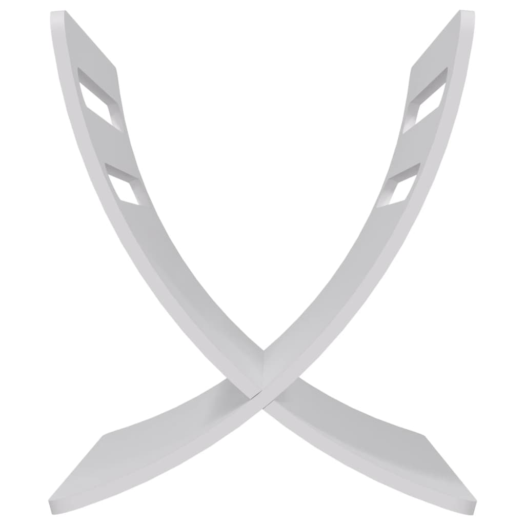 fehér fa folyóirattartó állvány