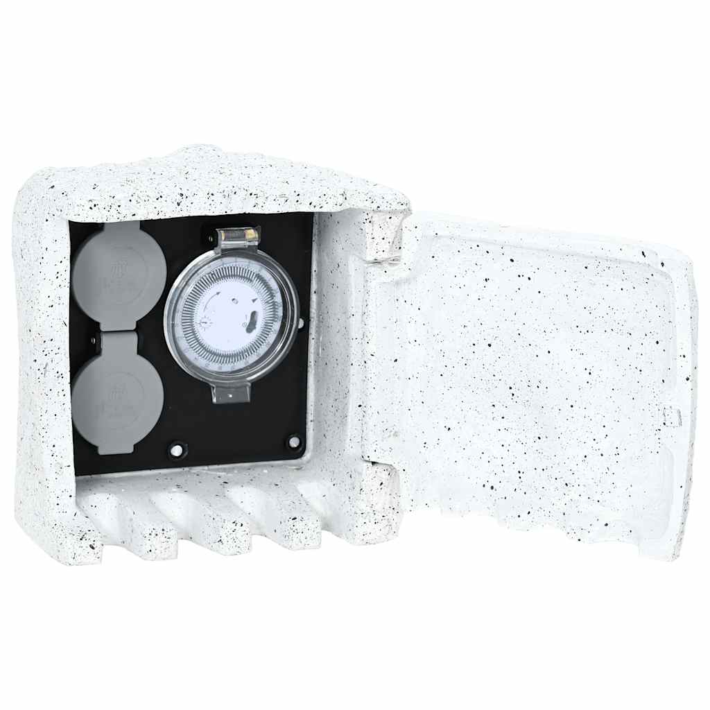 műkő kerti aljzat időzítővel