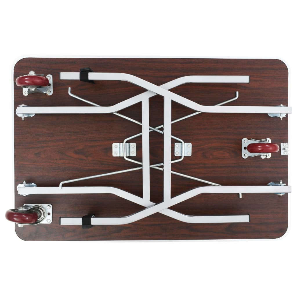 hordozható kutyakozmetikai asztal görgőkkel