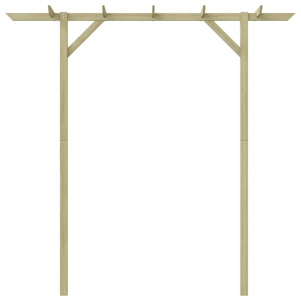 fa kerti pergola 205 x 40 x 203 cm