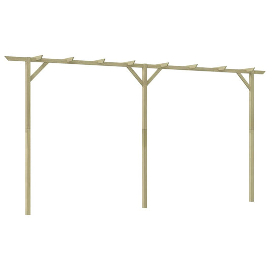 fa kerti pergola 410 x 40 x 203 cm
