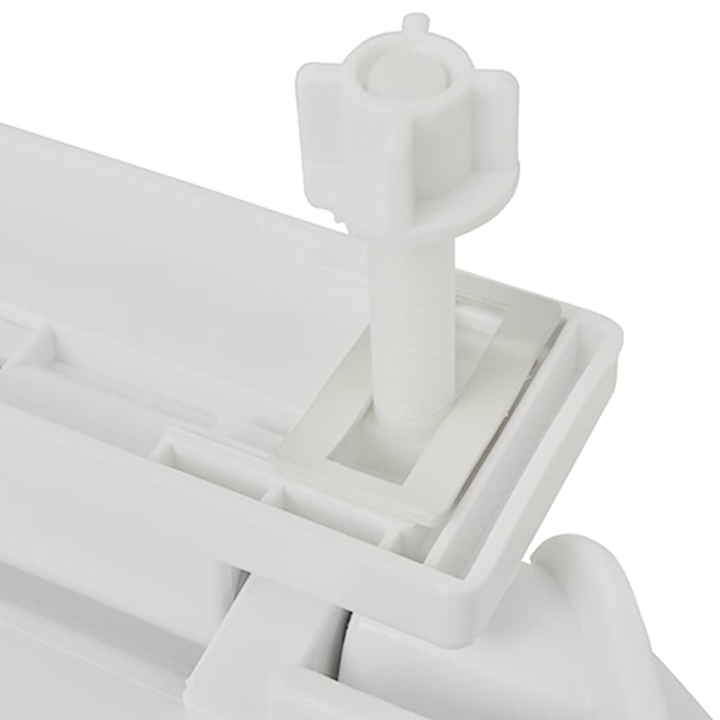 fehér ovális WC-ülőke lassan csukódó fedéllel