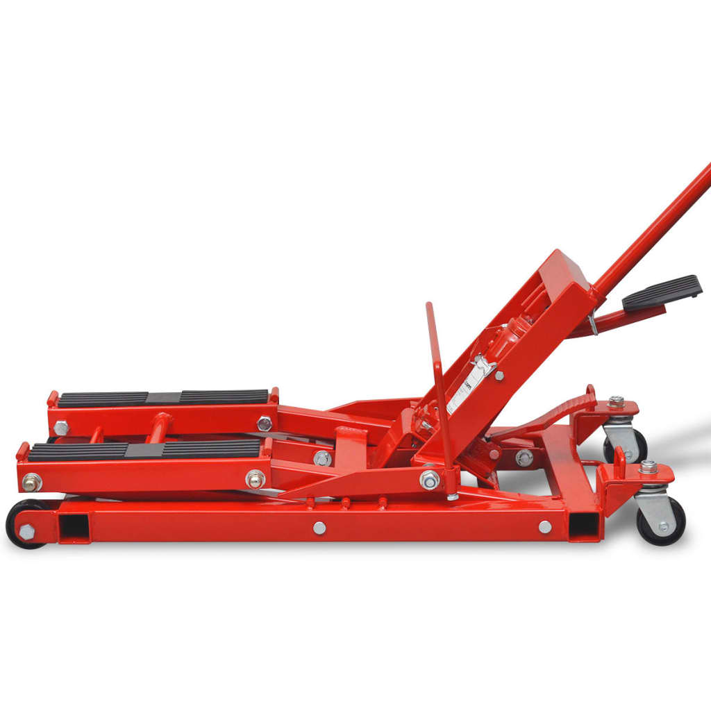 Hidraulikus Motorkerékpár/ATV emelő 680 kg piros