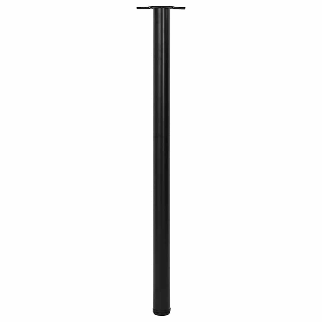 4 db állítható magasságú fekete asztalláb 1100 mm