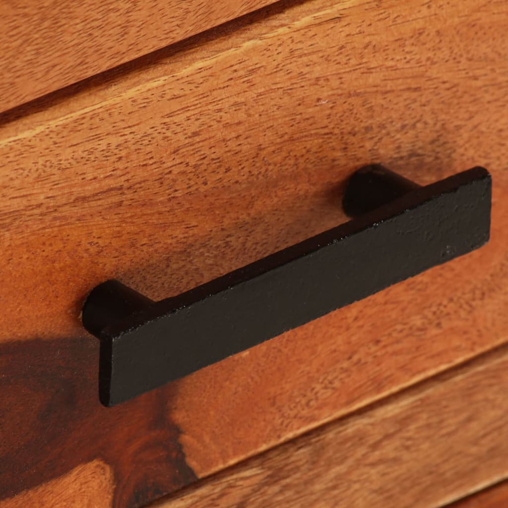 tömör fa TV-szekrény 110 x 30 x 40 cm