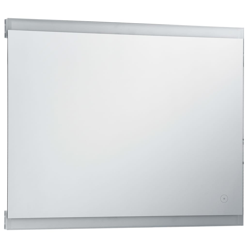LED-es fürdőszobai falitükör érintésérzékelővel 80 x 60 cm