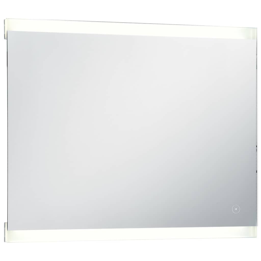 LED-es fürdőszobai falitükör érintésérzékelővel 80 x 60 cm
