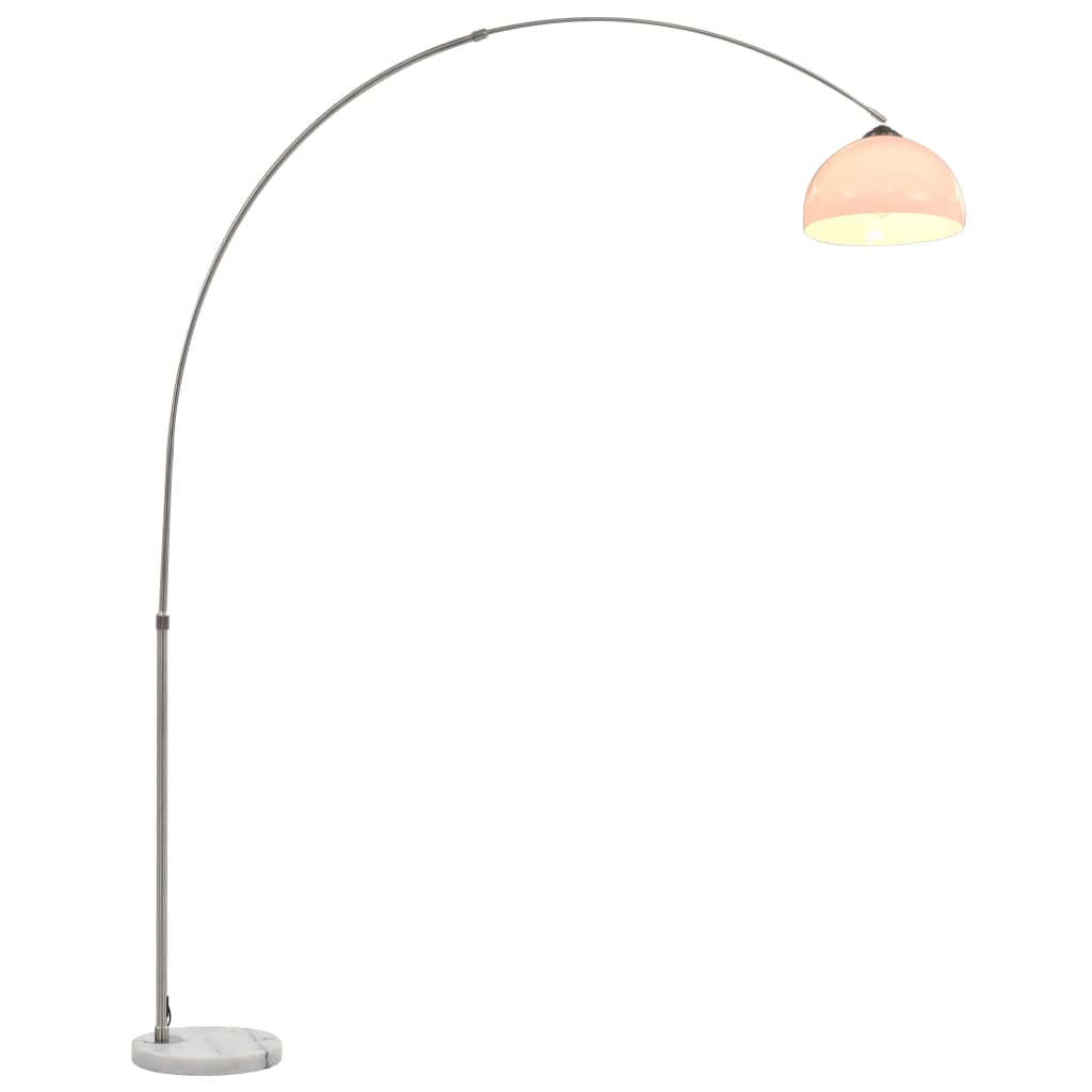 ezüst íves lámpa 60 W E27 200 cm
