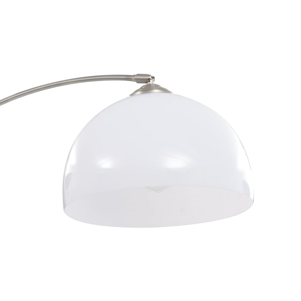ezüst íves lámpa 60 W E27 200 cm