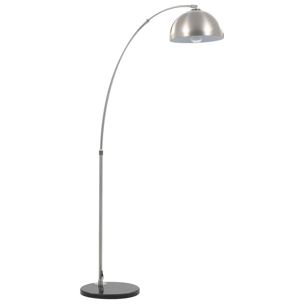 ezüst íves lámpa 60 W E27 170 cm