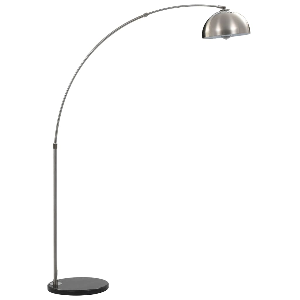 ezüst íves lámpa 60 W E27 170 cm