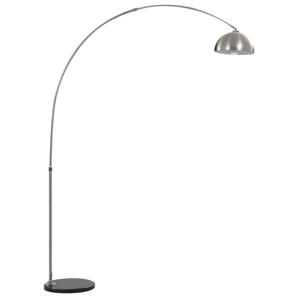ezüst íves lámpa 60 W E27 170 cm