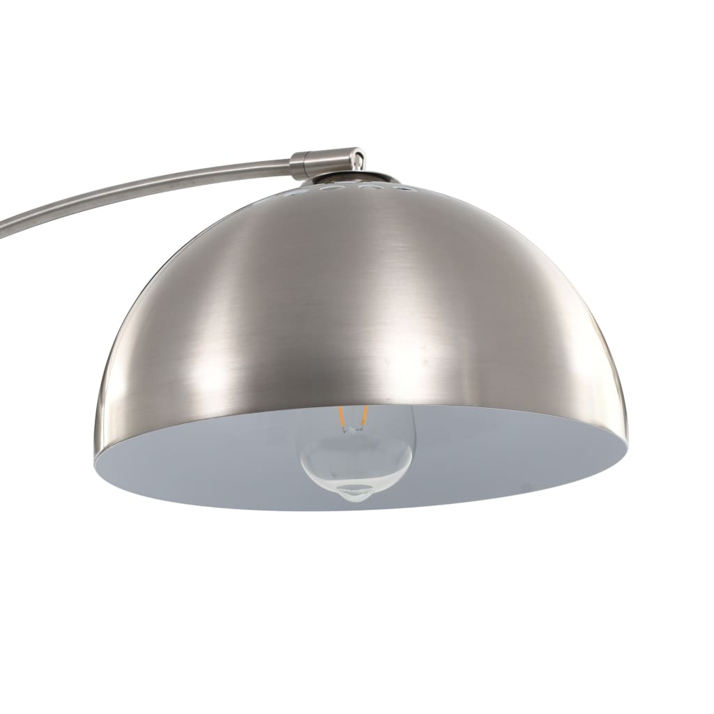 ezüst íves lámpa 60 W E27 170 cm
