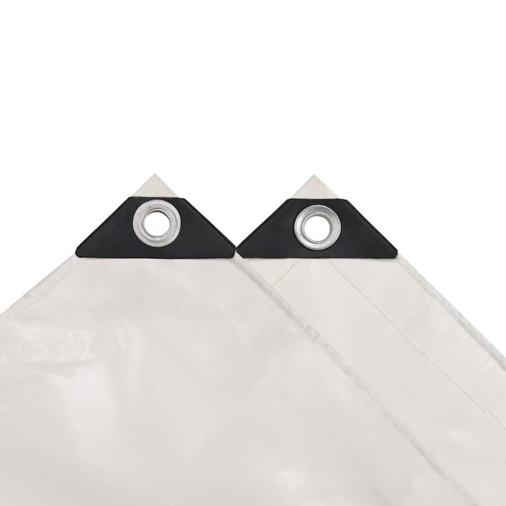 fehér ponyva 650 g/m² 5 x 6 m