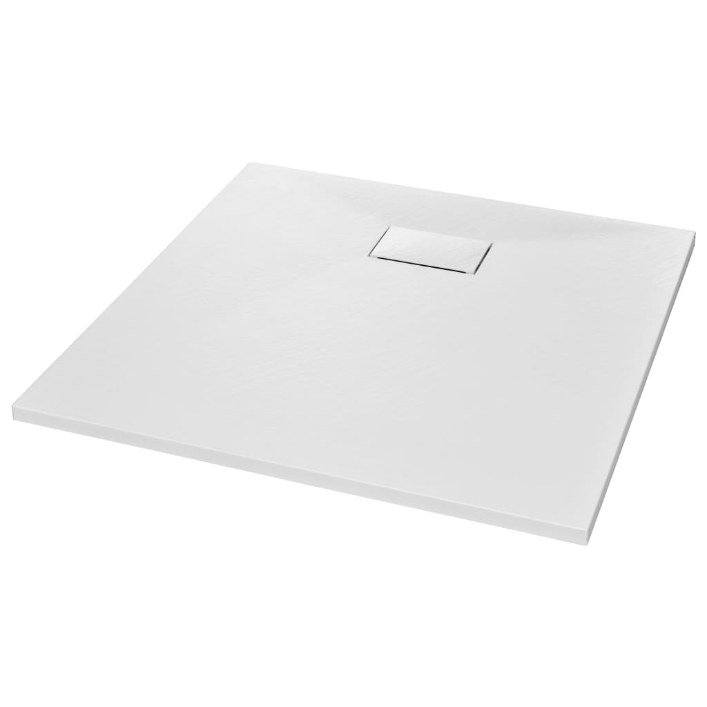 fehér SMC zuhanytálca 90 x 90 cm