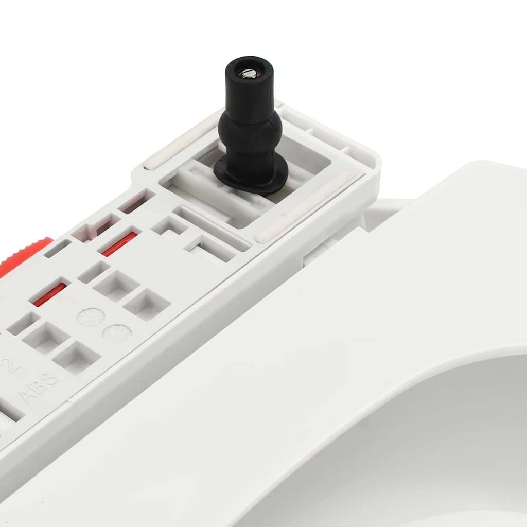 fehér gyorsan szerelhető WC-ülőke lassan csukódó fedéllel