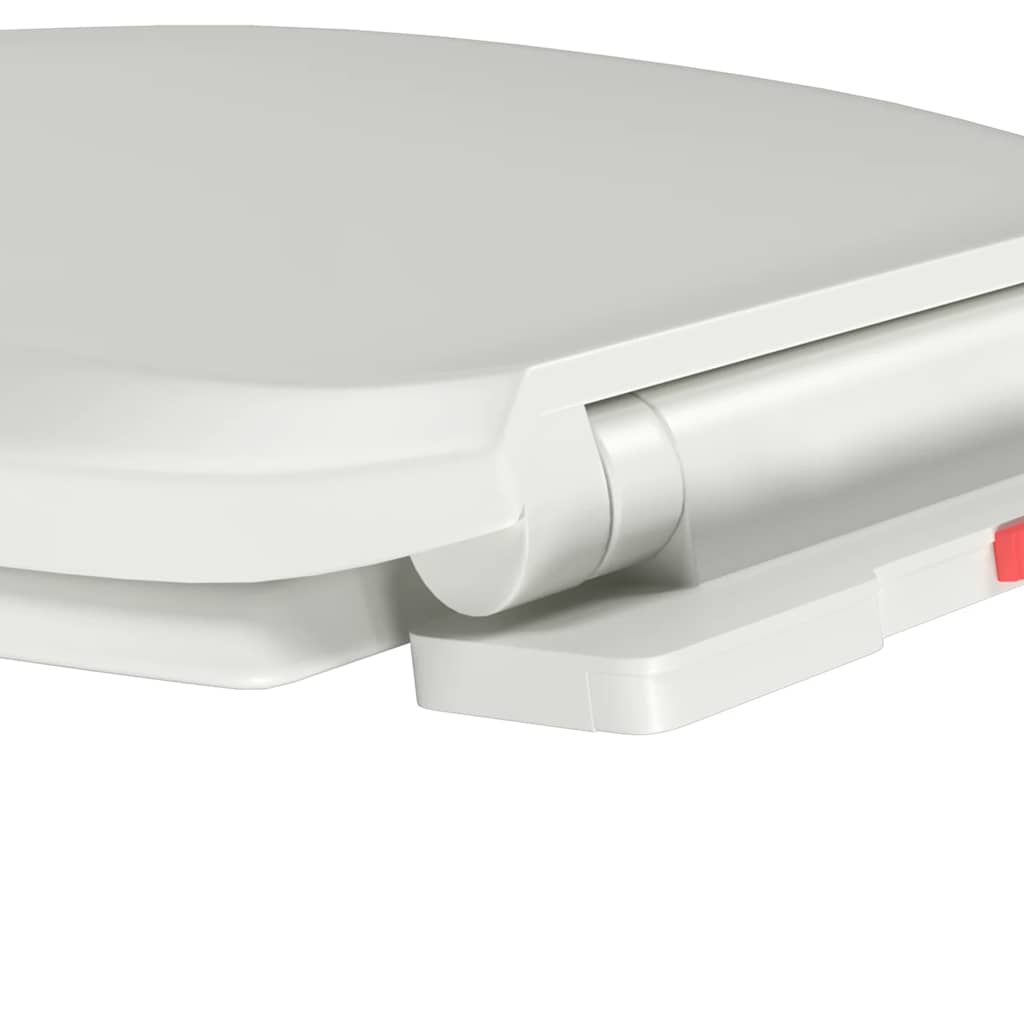 fehér gyorsan szerelhető WC-ülőke lassan csukódó fedéllel