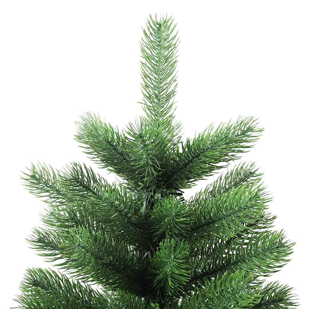 zöld műkarácsonyfa élethű tűlevelekkel 90 cm