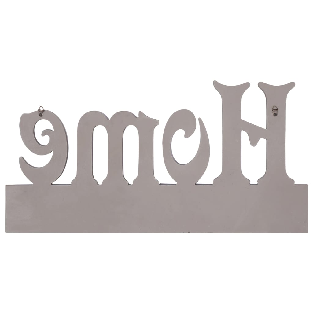 "HOME" feliratú fali fogas 50 x 23 cm