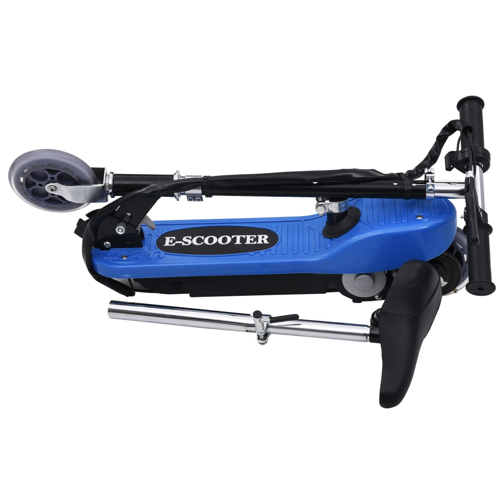 kék elektromos roller üléssel 120 W