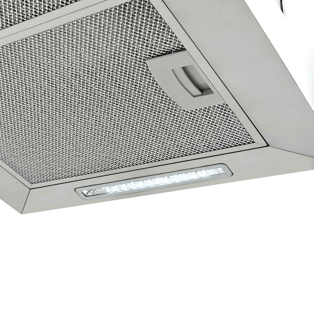 rozsdamentes acél LCD érintőképernyős sziget páraelszívó 55 cm