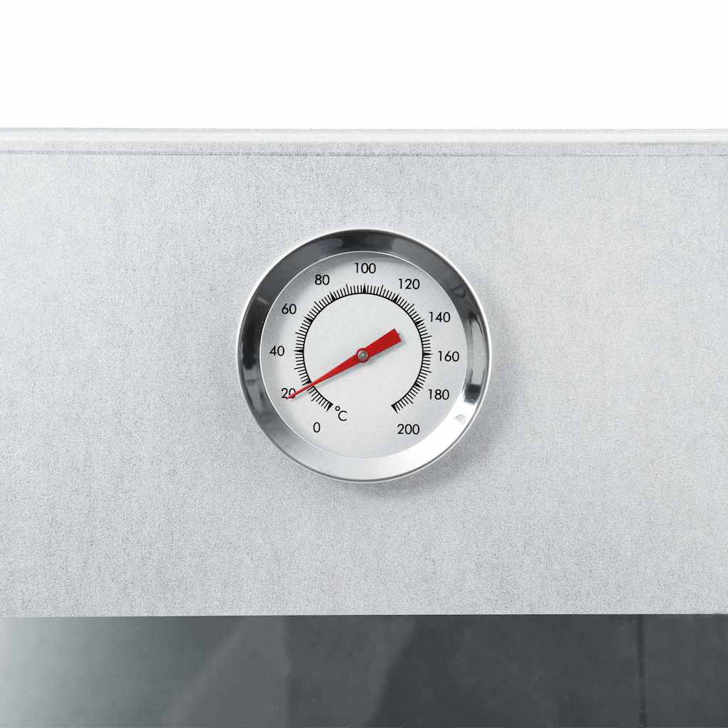 BBQ füstölő 1 kg faaprítékkal 44,5 x 29 x 83 cm