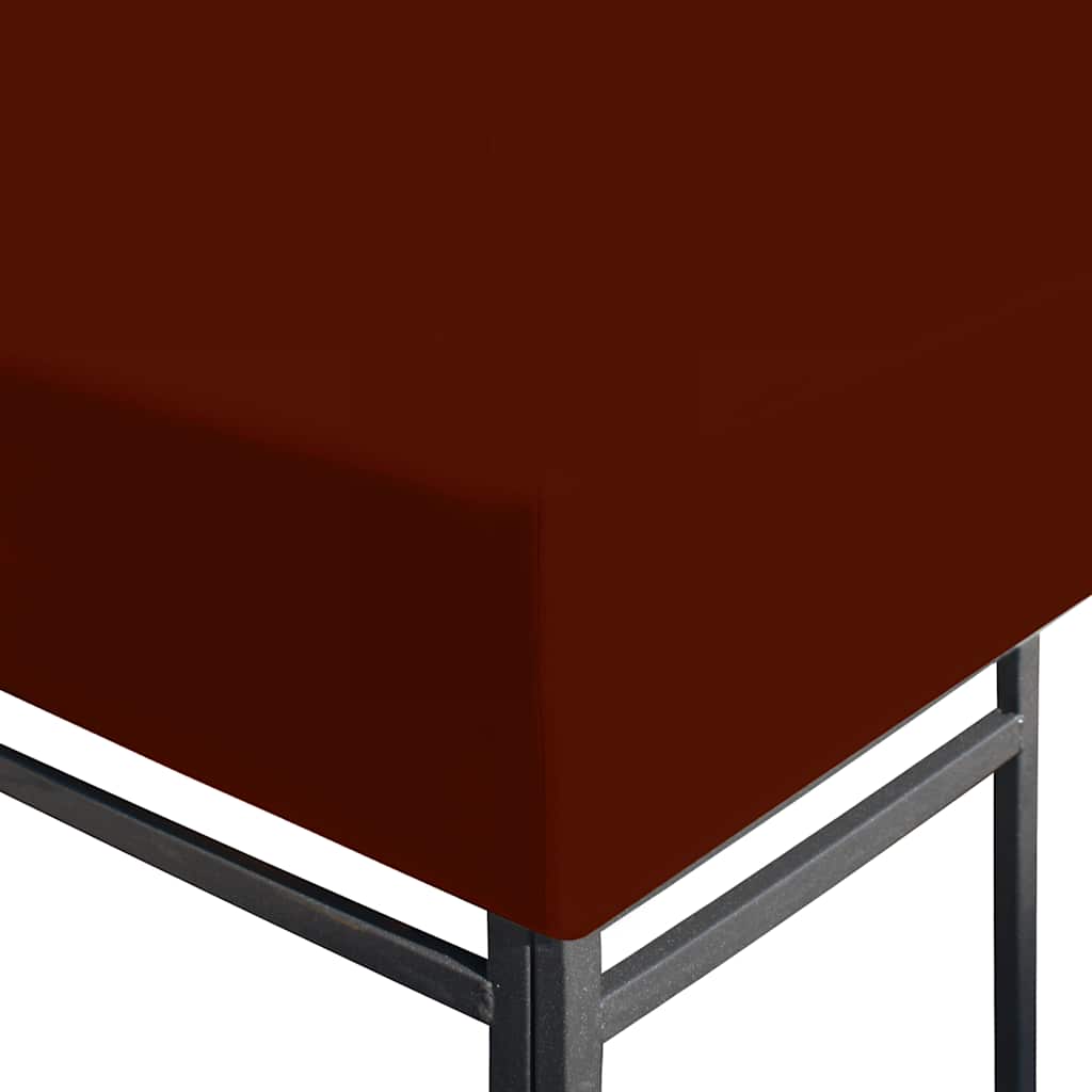 terrakotta pavilon tetőponyva 310 g/m² 3 x 3 m