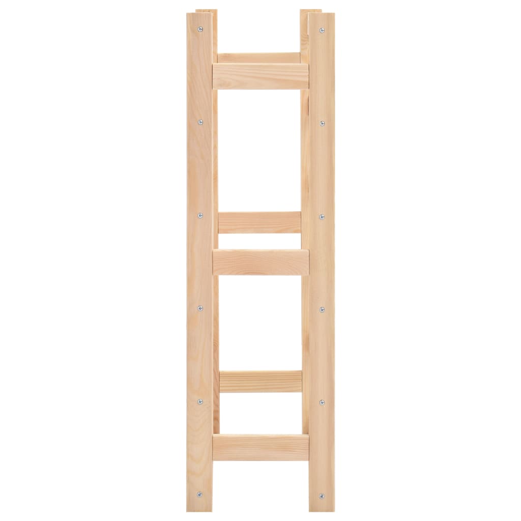 fenyőfa bortartó állvány 30 palackhoz