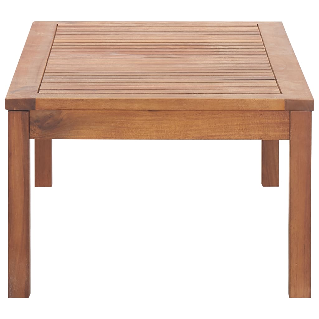 4 részes tömör akácfa kerti társalgószett párnákkal