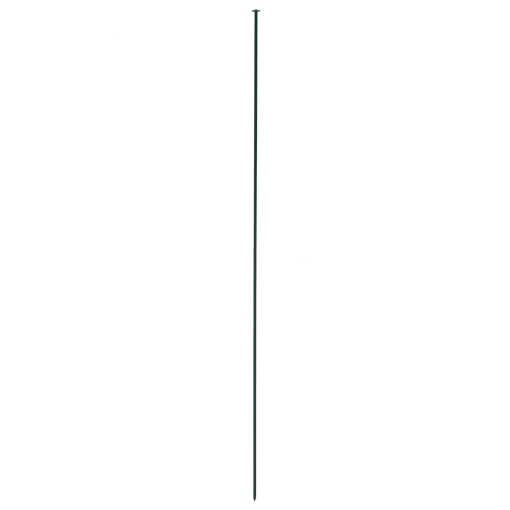 zöld kerti kerítés szett 77,5 x 64 cm