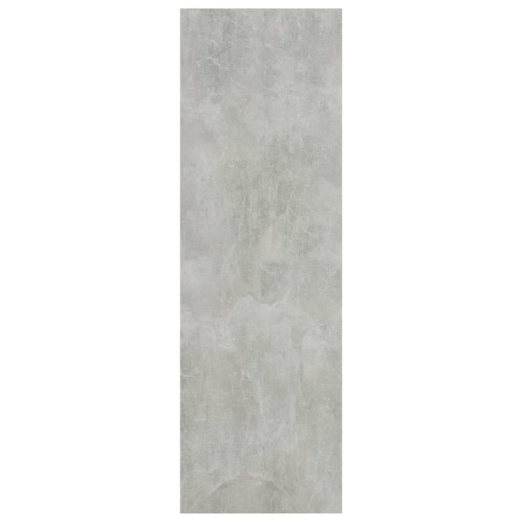betonszürke szerelt fa könyvespolc 40x24x75 cm