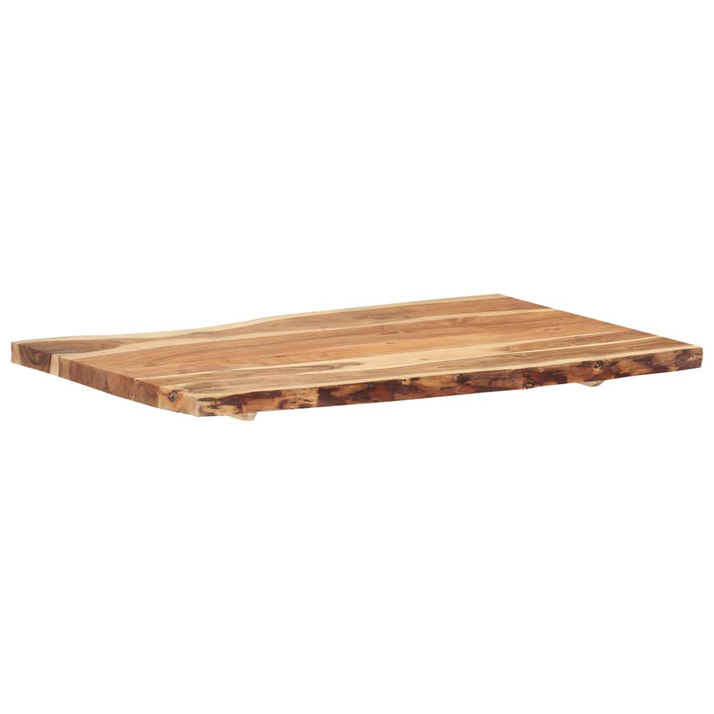 tömör akácfa asztallap 100 x (50-60) x 3,8 cm