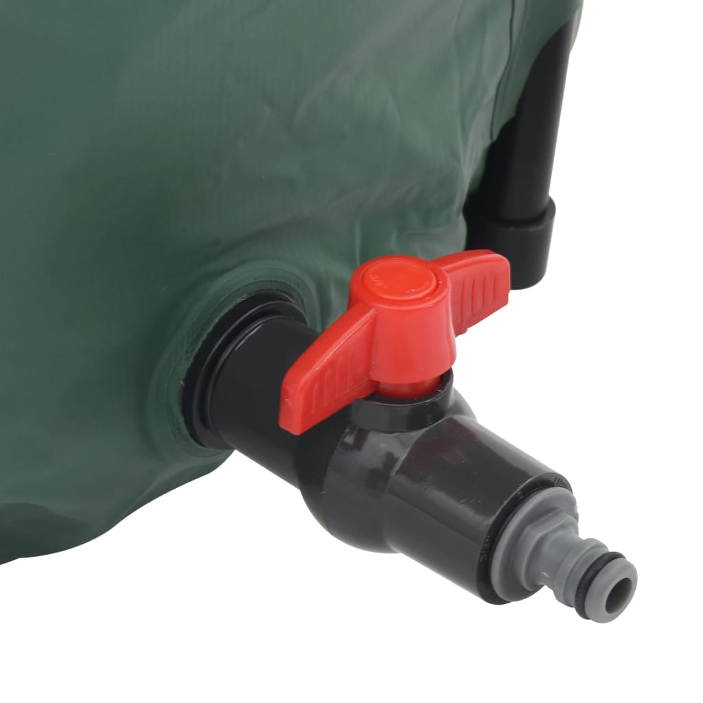 összecsukható esővízgyűjtő tartály csappal 1250 l