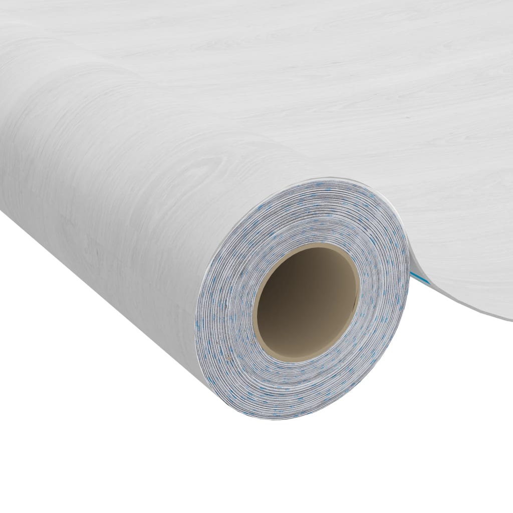 2 db fehér faszínű öntapadó PVC ajtófólia 210 x 90 cm