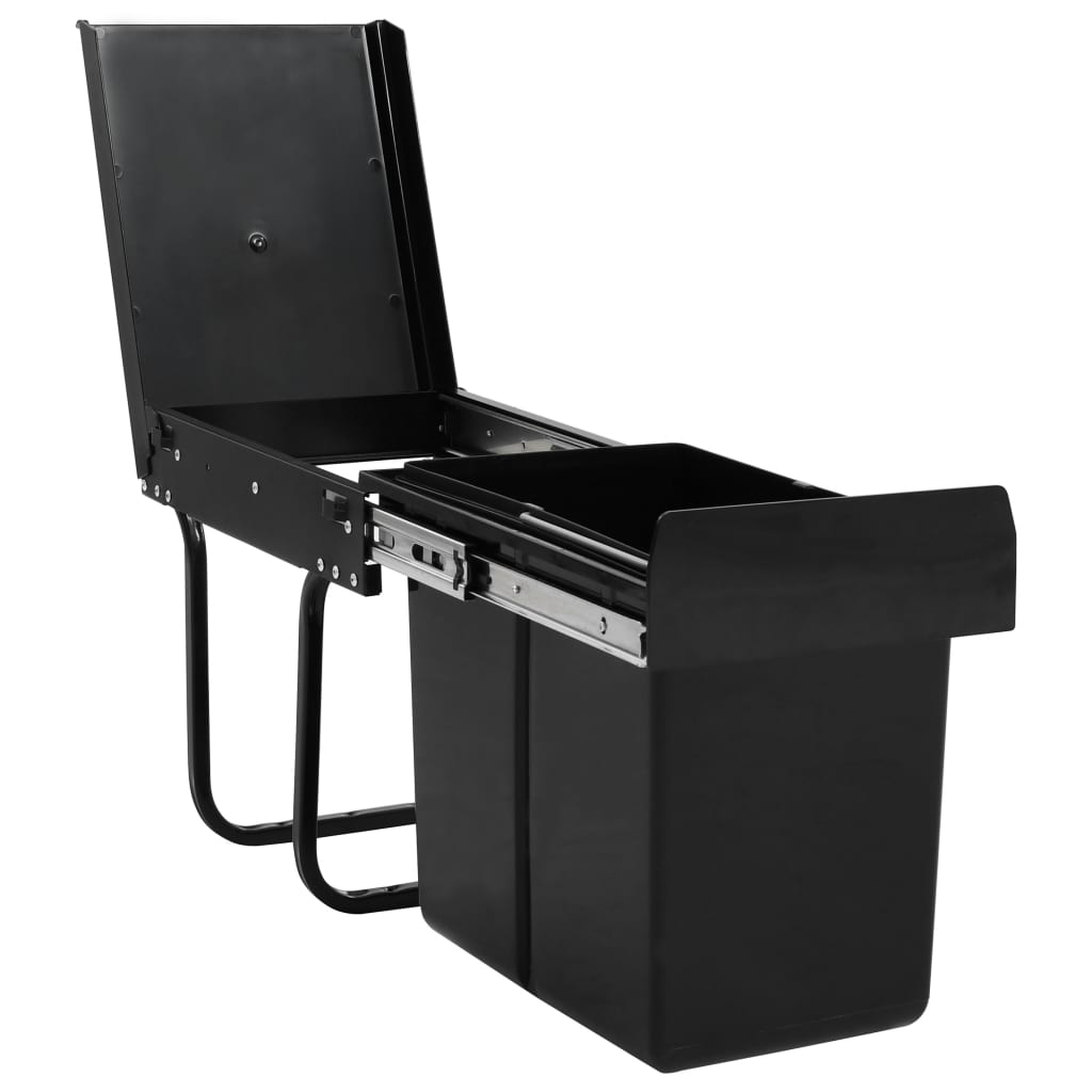 lágyan csukódó kihúzható konyhaszekrény szemeteskuka 20 L