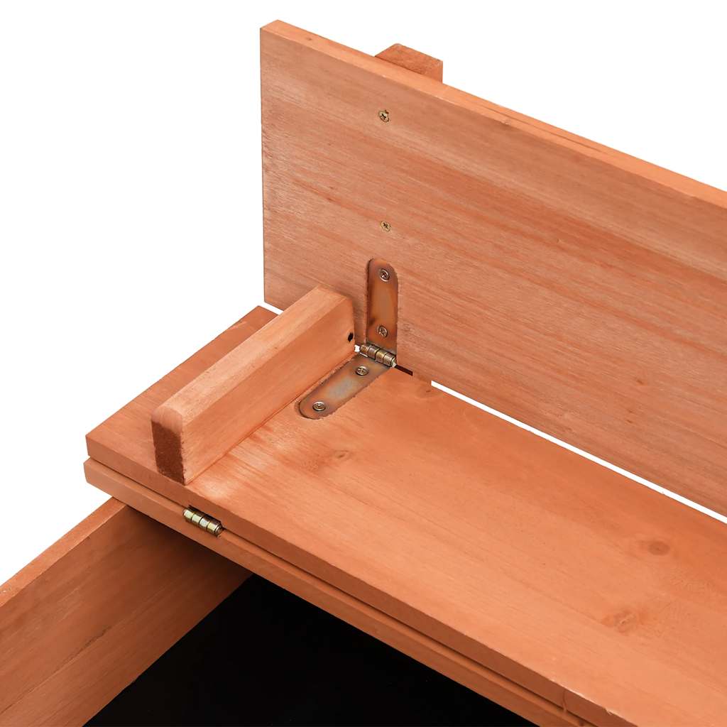 fenyőfa homokozó 95 x 90 x 15 cm