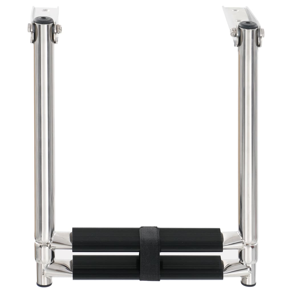 2 lépcsős rozsdamentes acél összecsukható beszállólétra