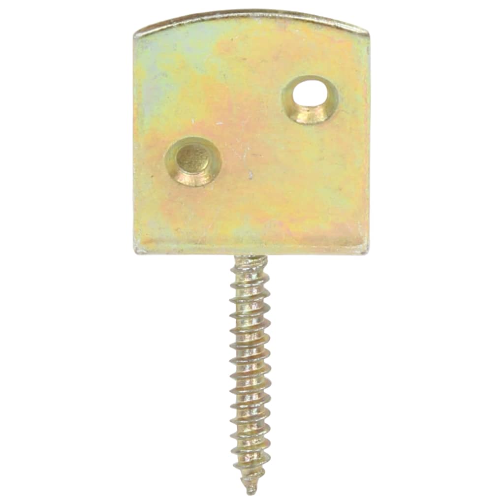 24 db L alakú horganyzott fém kerítéspaneltartó