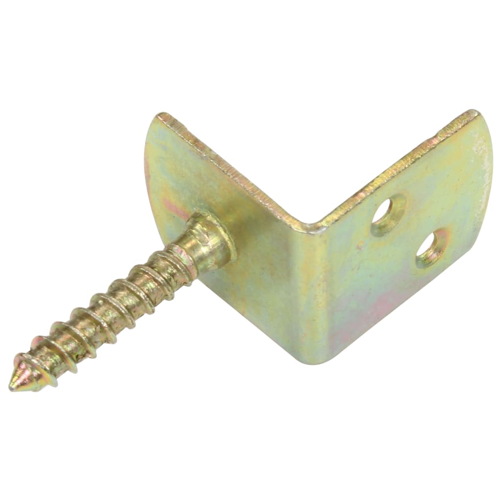 24 db L alakú horganyzott fém kerítéspaneltartó