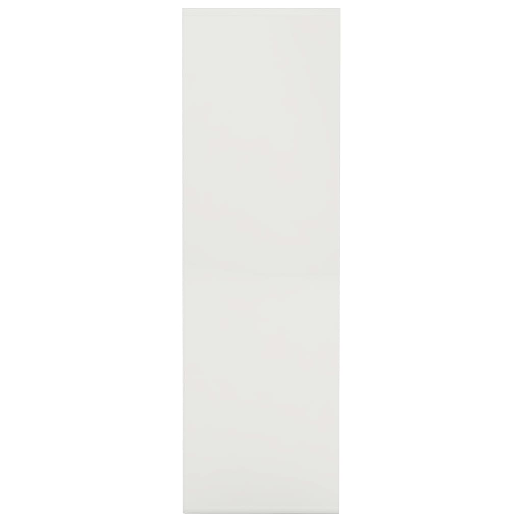 fehér szerelt fa könyvszekrény 98 x 29 x 97,5 cm