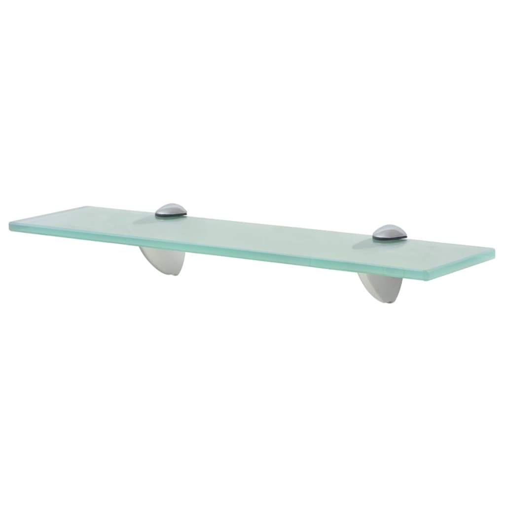 2 db lebegő üvegpolc 40 x 10 cm 8 mm