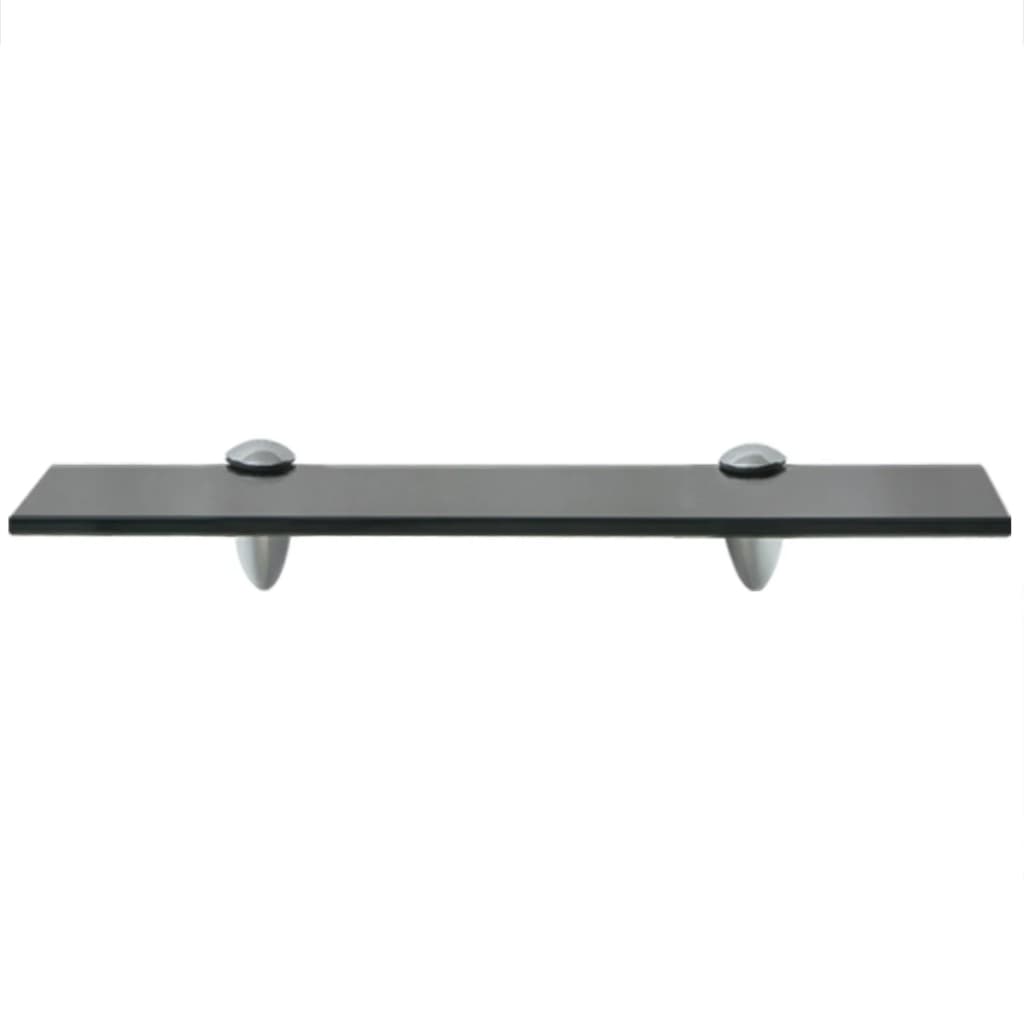 2 db lebegő üvegpolc 40 x 10 cm 8 mm
